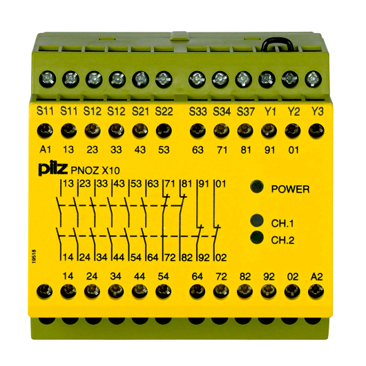 774709 New PILZ PNOZ X10 24VDC 6n/o 4n/c 3LED